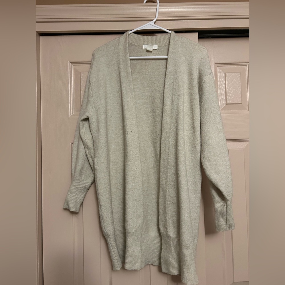 H&M Cream Cardigan Sweater
